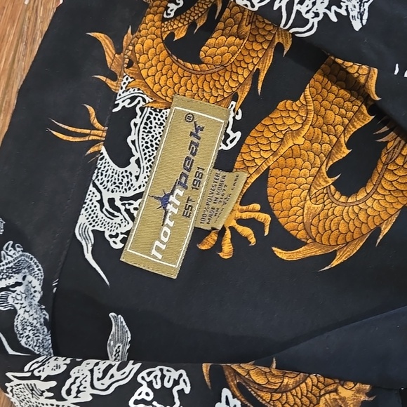 NORTH PEAK MENS BUTTON FRONT SHIRT.  #6603 - Picture 5 of 7